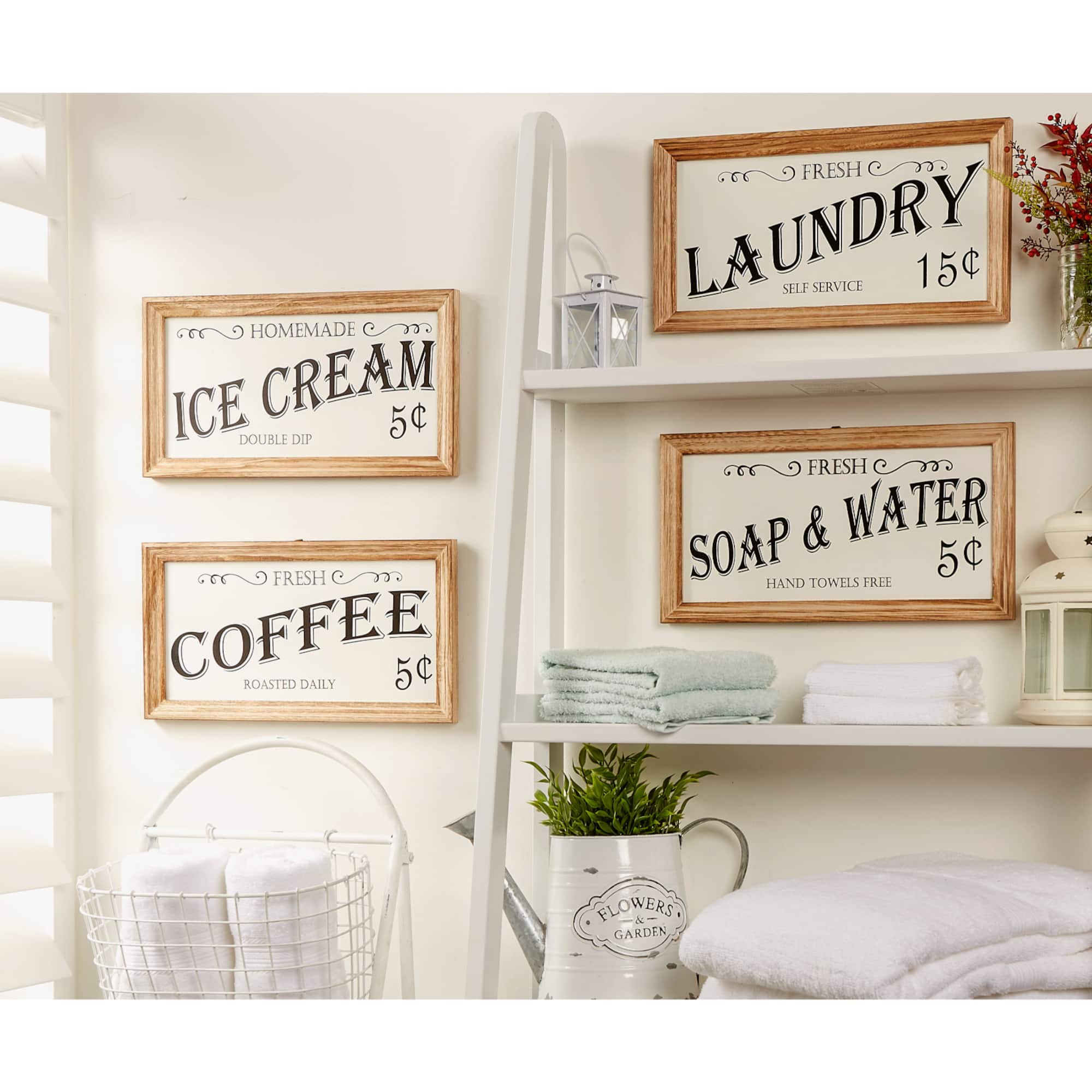 Farmhouse Ice Cream Sign